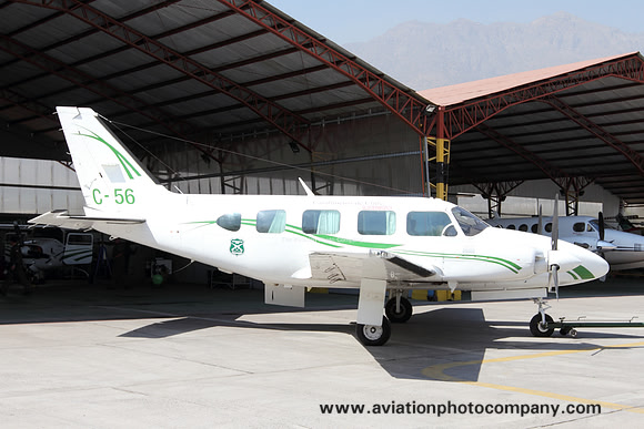Chilean Carabineros Piper PA-31 C-56 (2016)