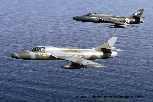 RAF 208 Squadron Hawker Hunter T.8 XF995 (1993)