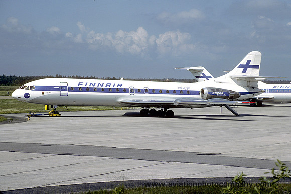 Finnair Sud Caravelle OH-LSF (1982)