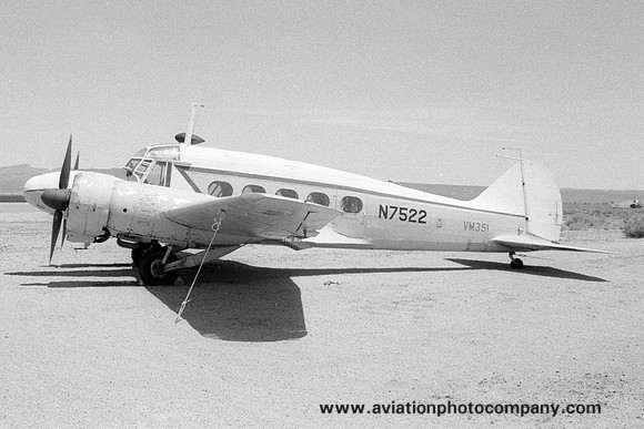 Ex RAF Avro Anson N7522/VM351 (1970)