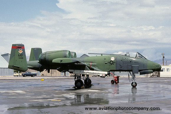 USAF 354 TFW 353 TFS Fairchild A-10A Thunderbolt 78-0598/MB (1981)