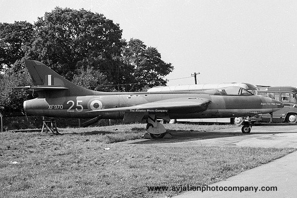 RAF ETPS Hawker Hunter F.6 XF970/25 (1966)