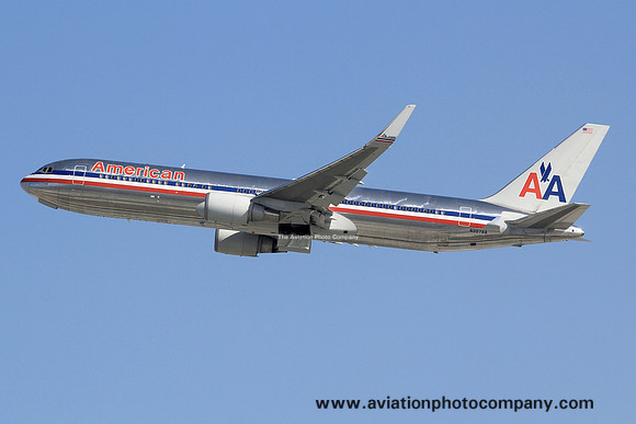American Airlines Boeing 767-300 N357AA at Los Angeles IAP (2014)