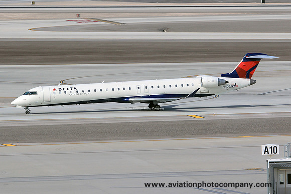 Delta Connection Canadair CRJ-900 N809SK at Las Vegas (2014)