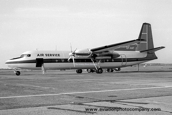 Air Service Fairchild FH-227 EP-AMT (1978)