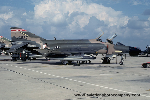 USAF Texas ANG 182 TFS McDonnell F-4C Phantom 64-0827 (1980)