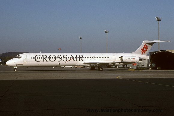 Crossair McDonnell Douglas MD-82 HB-INR (2000)
