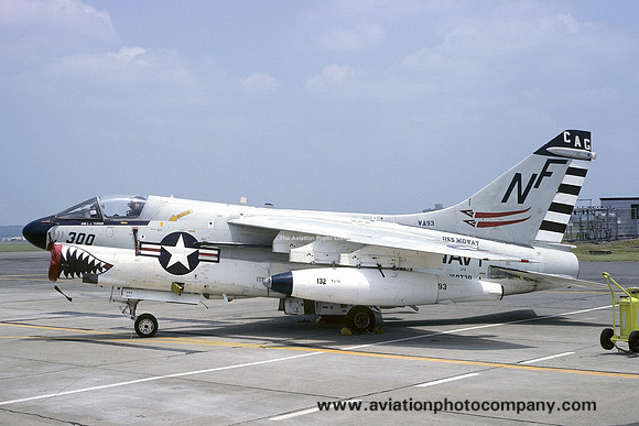 US Navy VA-93 LTV A-7E Corsair 160730/NF-300 (1982)