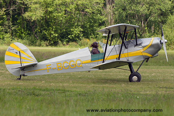 Stampe SV-4A F-BCGQ at Le Ferte Alais (2015)