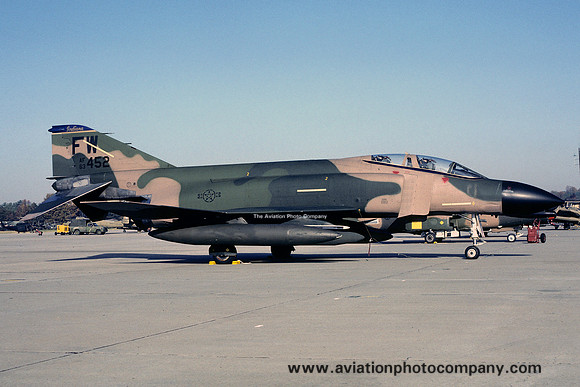 USAF Indiana ANG 163 TFS McDonnell F-4C Phantom 63-7452/FW (1982)