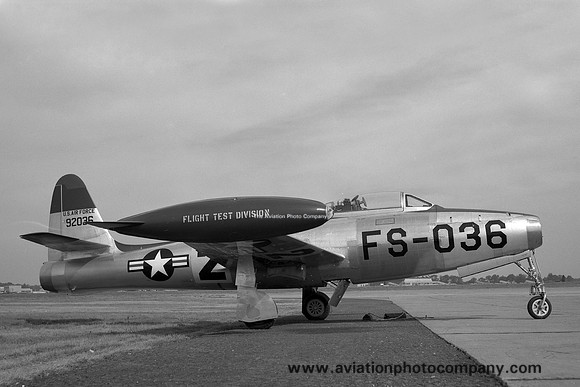 USAF Flight Test Division Republic F-84E Thunderjet 49-2036