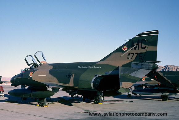 USAF 56 TFW 13 TFS McDonnell F-4D Phantom 65-0775/MC (1982)