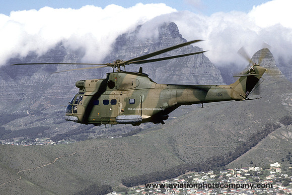 South African Air Force Aerospatiale SA.330 Puma 145 (1985)