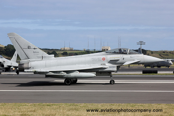 Italian Air Force 36 Stormo Eurofighter F-2000A MM284/36-10 at Lajes (2016)