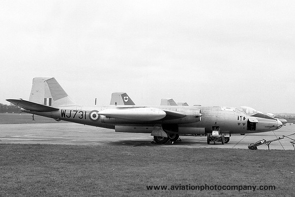 RAF 231 OCU English Electric Canberra B.2 WJ731