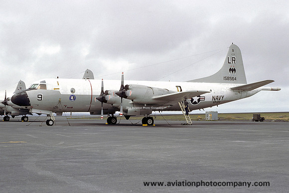 US Navy VP-24 Lockheed P-3C Orion 158564/LR-9 at Keflavik (1977)