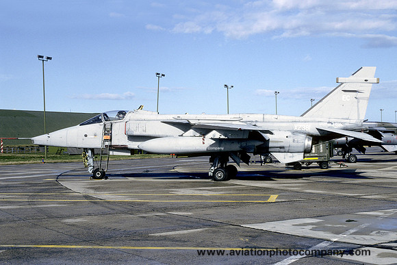 RAF 6 Squadron Sepecat Jaguar GR.1 XZ381/EC at RAF Lossiemouth (1993)