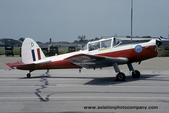 RAF EFTS DHC-1 Chipmunk T.10 WG480 (1993)