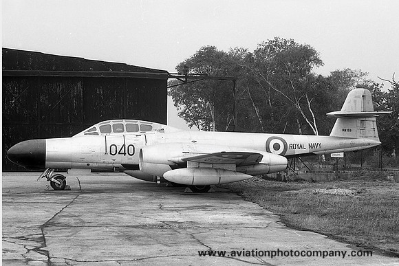 Royal Navy 776 FRU Gloster Meteor TT.20 WM159 (1967)