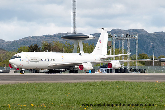 NAEWF NATO E-3A AWACS LX-N90454 at NATO Tiger Meet 2012 Orland