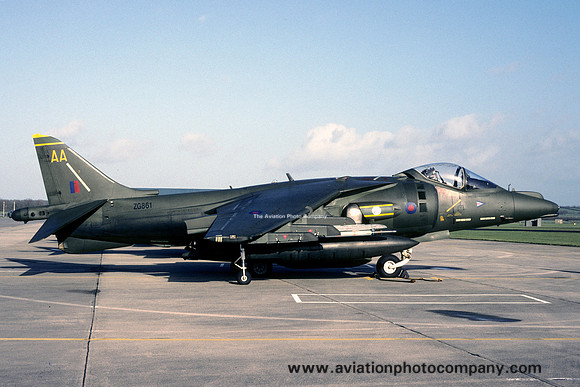 RAF 3 Squadron HS Harrier GR.7 ZG861/AA (1992)
