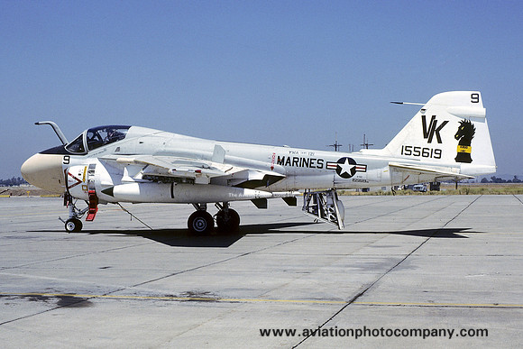 US Marines VMA(AW)-121 Grumman A-6E Intruder 155619/VK-9 (1978)
