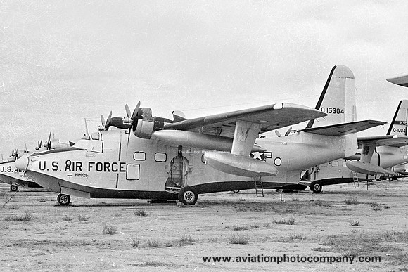 USAF Grumman HU-16B Albatross 51-5304 at MASDC Davis Monthan (1968)