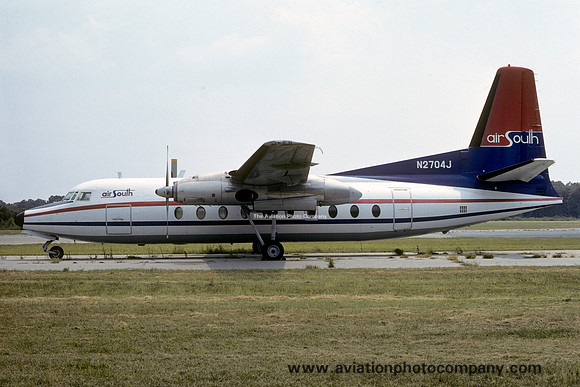 Air South Fairchild F-27J N2704J
