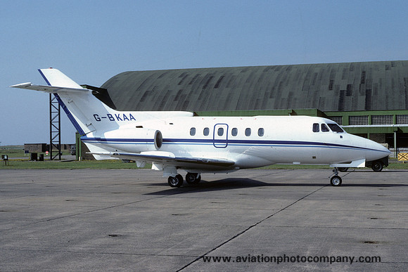 Hawker Siddeley HS125-700 G-BKAA (1982)