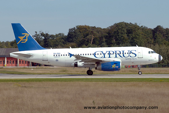 Cyprus Airways Airbus A319-132 5B-DBO (2008)