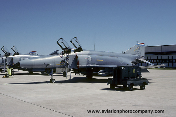 USAF Indiana ANG 113 TFS McDonnell F-4E Phantom 68-0478/HF (1991)