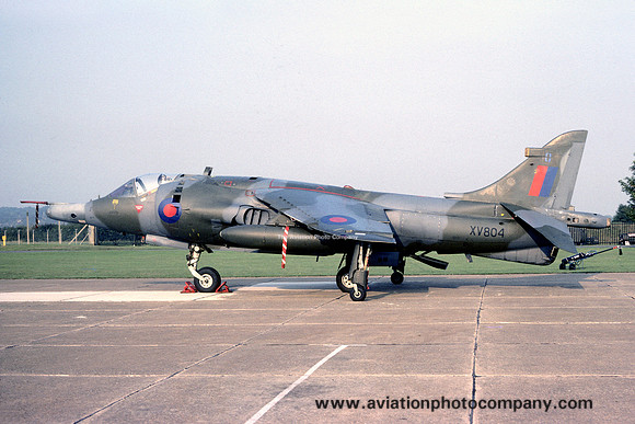 RAF 233 OCU Hawker Siddeley Harrier GR.3 XV804/O (1982)