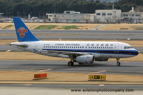 China Southern Airbus A319-100 B-2294 at Tokyo Narita (2015)