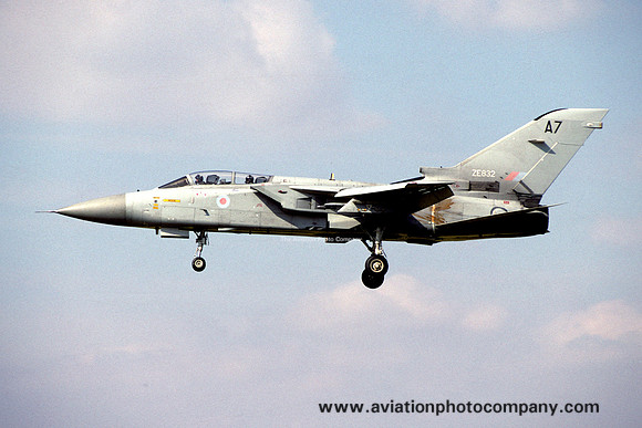 RAF 56 Squadron Panavia Tornado F.3 ZE832/A7 (1993)