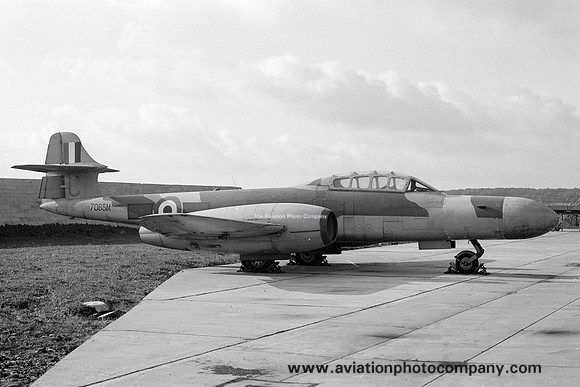 RAF ex 72 Squadron Gloster Meteor NF.12 7065M (1967)