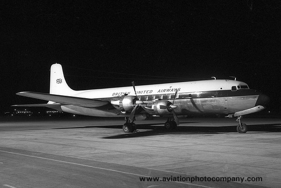 British United Airways Douglas DC-6 G-APNO (1962)