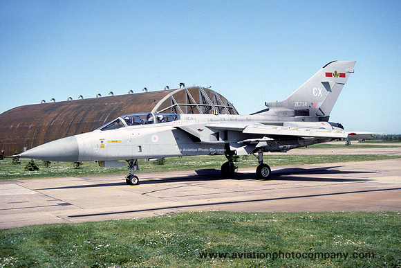 RAF 5 Squadron Panavia Tornado F.3 ZE734/CX (1992)