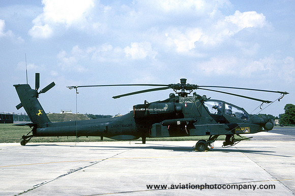 Dutch Air Force 301 Squadron Hughes NAH-64D Apache Q-30 at RIAT Fairford (2005)