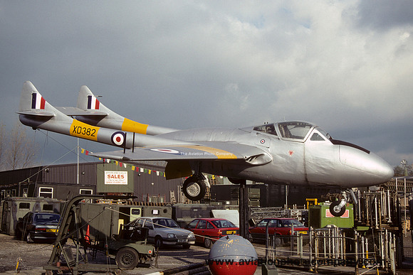 RAF De Havilland Vampire T.11 XD382 (1992)