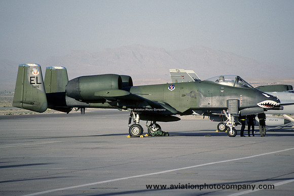 USAF 23 TFW 74 TFS Fairchild A-10A Thunderbolt 79-0186/EL (1991)