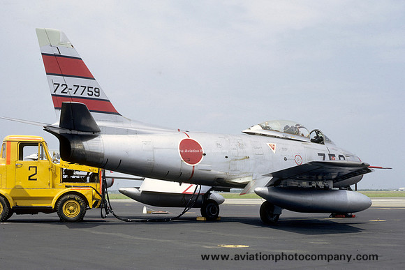 JASDF 3 Hikotai North American F-86F Sabre 72-7759 (1972)