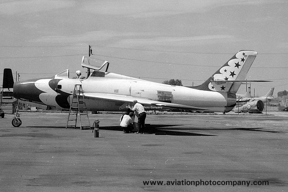 Republic F-84F Thunderstreak N84JW (1978)