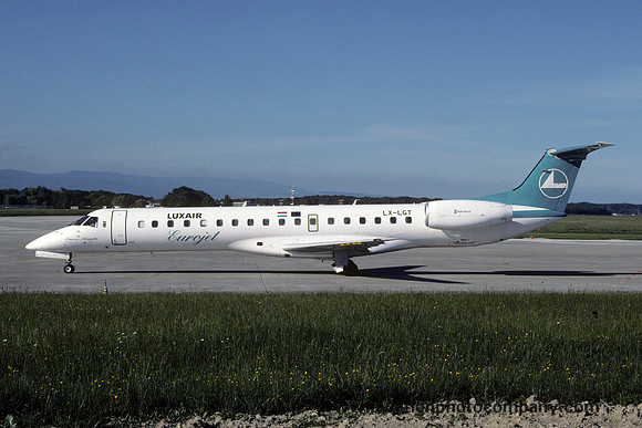 Luxair Eurojet Embraer EMB-145 LX-LGT (1999)