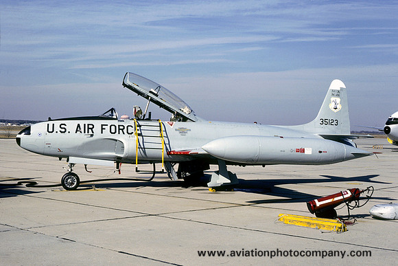 USAF DC ANG Lockheed T-33A 53-5123 (1980)