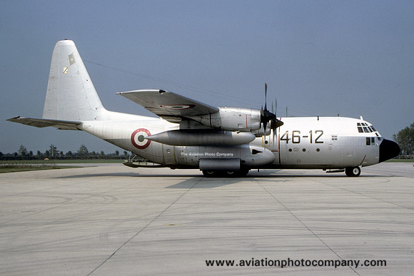 Italian Air Force 46 Stormo Lockheed C-130H Hercules MM61998/46-12 (1985)