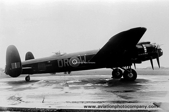 RAF 61 Squadron Avro Lancaster II DS604