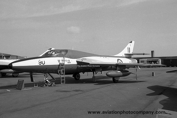 RAF 4 FTS Hawker Hunter T.7 XL596/90 (1973)