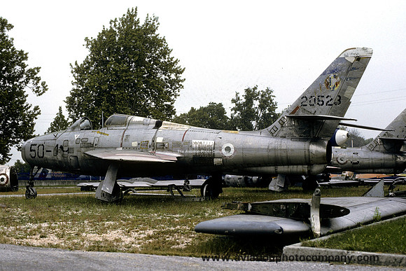 Italian Air Force Republic F-84F 20523 at Castrette (1987)