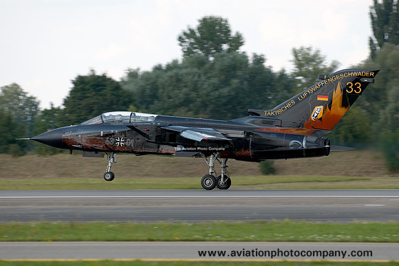 German Air Force JBG33 Panavia Tornado IDS 43+01 at the Neuberg Open Day (2013)