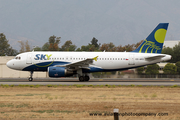 Sky Airlines Airbus A319-100 CC-AFZ (2015)